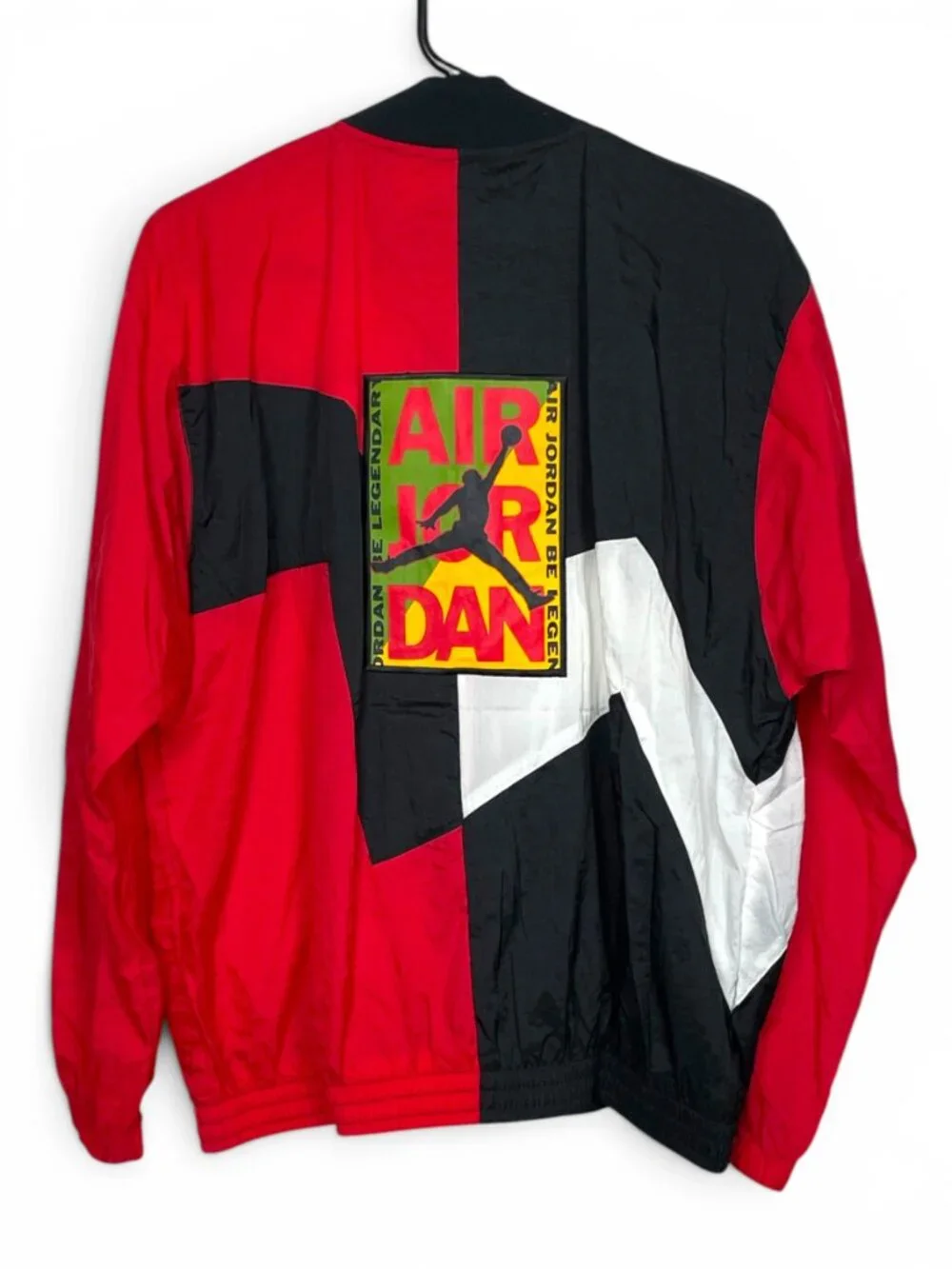 Excellent Vintage 90's Nike Air Jordan Windbreaker Jacket Youth XL Mens Small